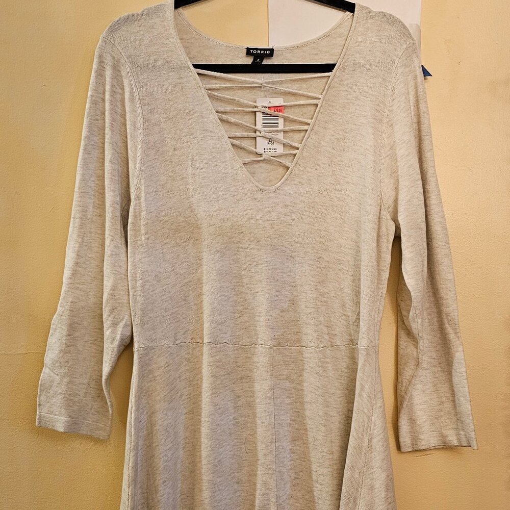 torrid super soft sweater dress NWT